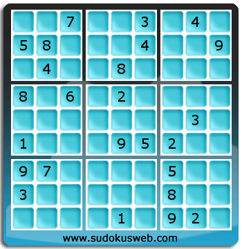 Sudoku de Nivell Difícil Sudoku de Nivell Difícil