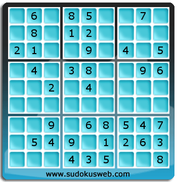 Nivel Facil de Sudoku