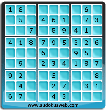 Sudoku de Niveau Très Facile