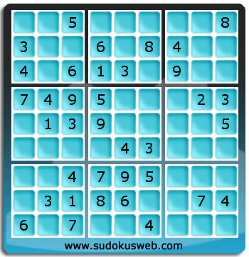 Nivel Facil de Sudoku Nivel Facil de Sudoku