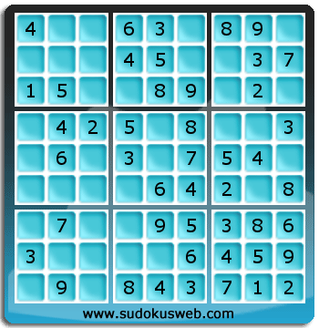 Sudoku von sehr einfacher höhe