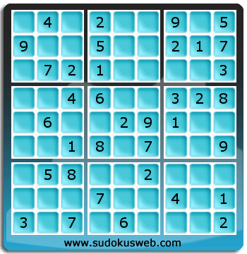 Sudoku von einfacher höhe