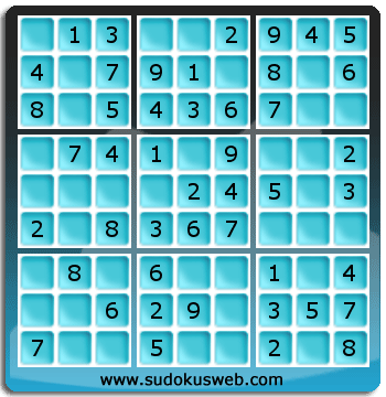 Sudoku de Nivel Muy Fácil