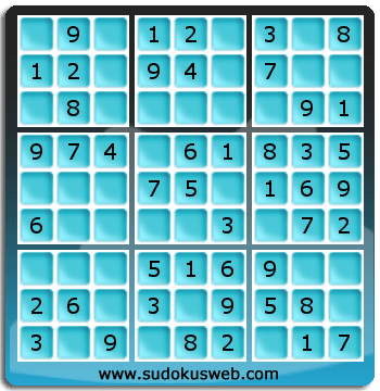 Sudoku de Niveau Très Facile