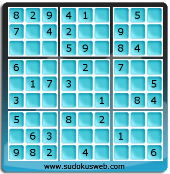 Nivel Facil de Sudoku Nivel Facil de Sudoku