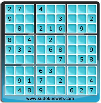 Nivel Facil de Sudoku