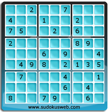 Sudoku de Niveau Moyen Sudoku de Niveau Moyen