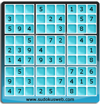 Nivel Muito Facil de Sudoku