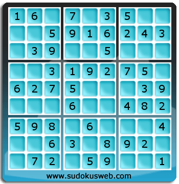 Nivel Muito Facil de Sudoku Nivel Muito Facil de Sudoku