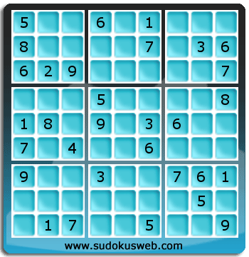 Sudoku von mittelmässiger höhe