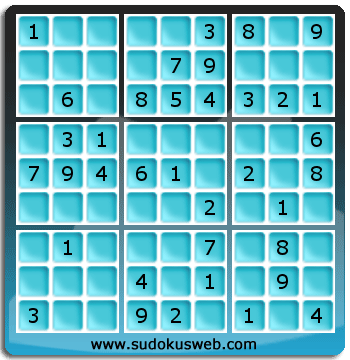 Sudoku von einfacher höhe