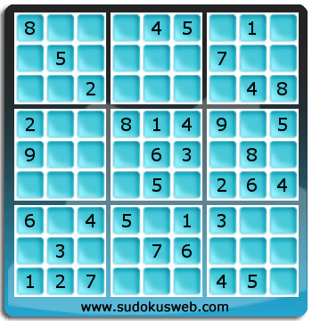 Sudoku von einfacher höhe