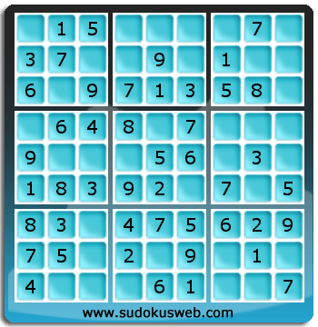 Sudoku de Niveau Très Facile