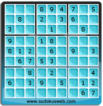 Nivel Facil de Sudoku