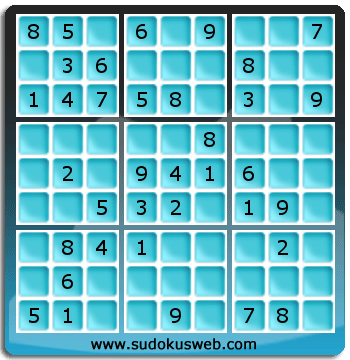 Sudoku von einfacher höhe