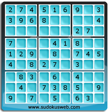 Sudoku de Niveau Très Facile