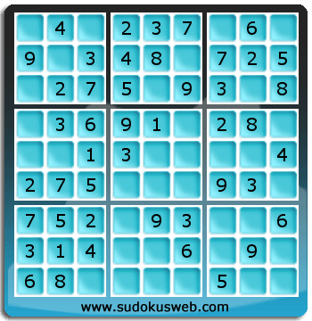 Sudoku de Niveau Très Facile