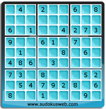 Sudoku von einfacher höhe