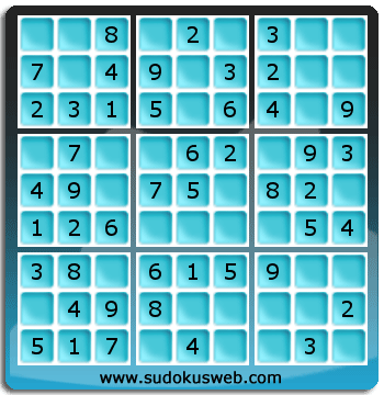 Sudoku de Niveau Très Facile