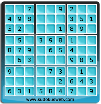 Sudoku de Niveau Très Facile Sudoku de Niveau Très Facile