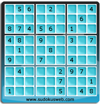 Sudoku de Niveau Moyen Sudoku de Niveau Moyen