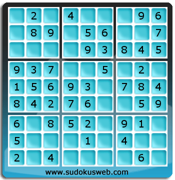 Very Easy Level Sudoku