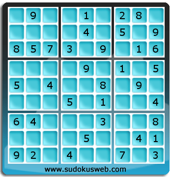 Nivel Facil de Sudoku