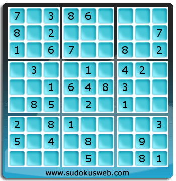 Sudoku von einfacher höhe