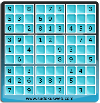 Very Easy Level Sudoku