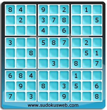 Nivel Facil de Sudoku