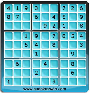 Nivel Facil de Sudoku