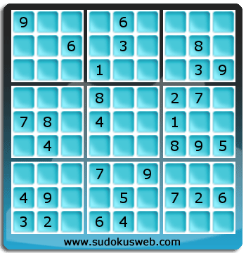 Sudoku von mittelmässiger höhe