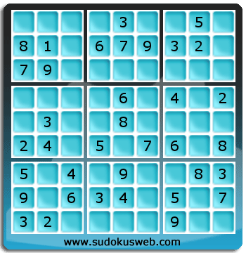 Nivel Facil de Sudoku Nivel Facil de Sudoku