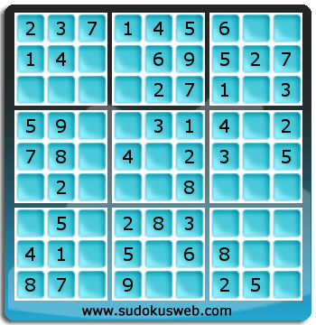 Sudoku de Niveau Très Facile