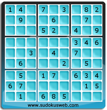 Sudoku von einfacher höhe