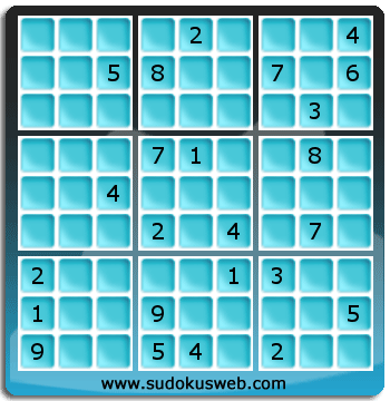 Sudoku von Fachmännischer höhe