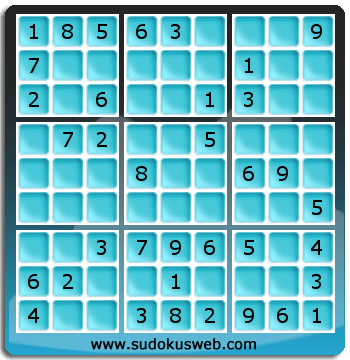 Sudoku von einfacher höhe