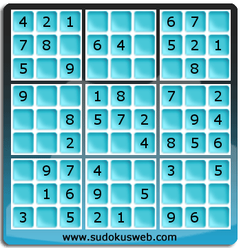 Sudoku de Nivel Muy Fácil