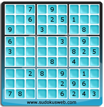 Sudoku von mittelmässiger höhe Sudoku von mittelmässiger höhe