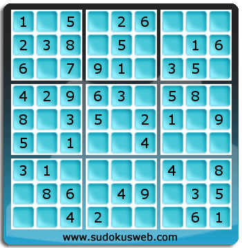 Sudoku de Niveau Très Facile