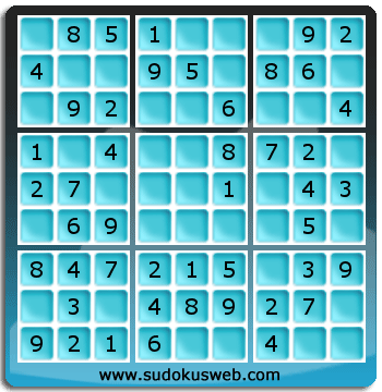 Nivel Muito Facil de Sudoku