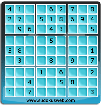 Nivel Facil de Sudoku