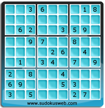 Sudoku von mittelmässiger höhe