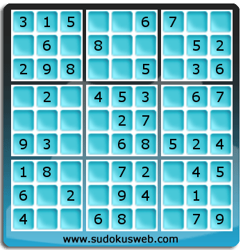 Nivel Muito Facil de Sudoku