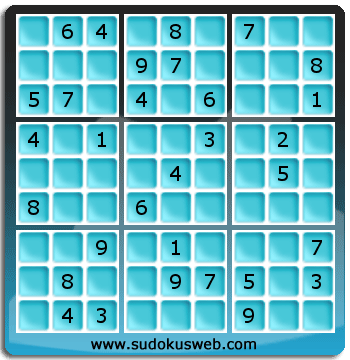 Sudoku von mittelmässiger höhe