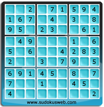 Sudoku de Nivel Muy Fácil