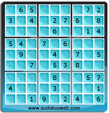 Nivel Facil de Sudoku Nivel Facil de Sudoku