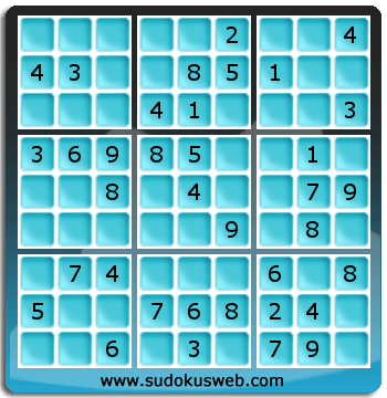 Nivel Facil de Sudoku Nivel Facil de Sudoku