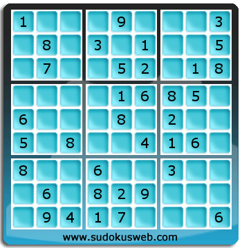 Sudoku von einfacher höhe