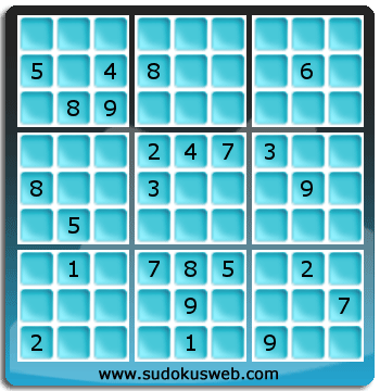 Sudoku von Fachmännischer höhe